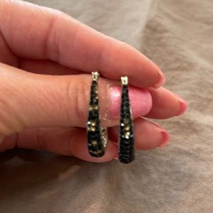 Earrings pierced hoops